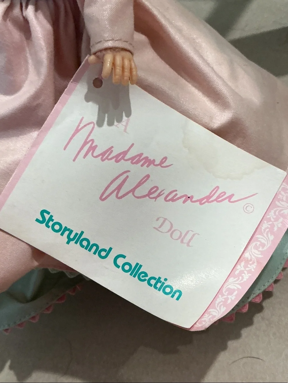 Madame Alexander Pink and Mint Vintage-Style Fashion Doll with Bow Headband